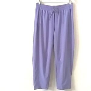 Athleta Women's Arrival Pants Pull On Stretchy Cropped Relaxed Fit NEW s…